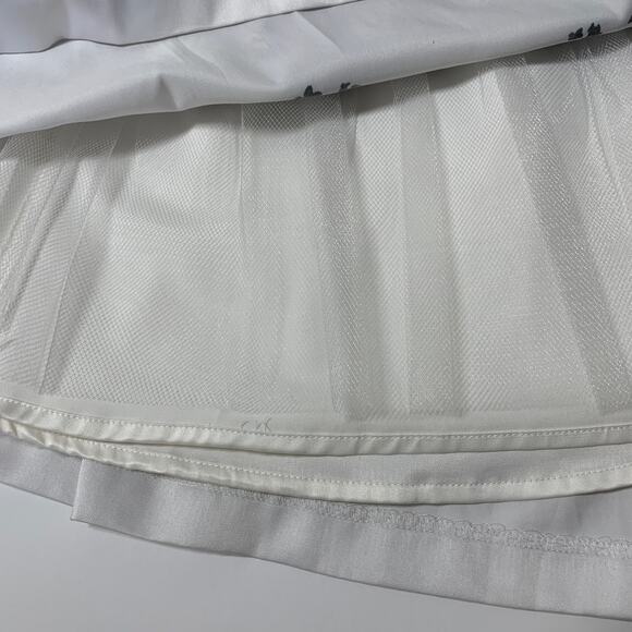 JESSICA SIMPSON Black White Floral Sleeveless Formal A-Line Dress Size 12 - Picture 6 of 11